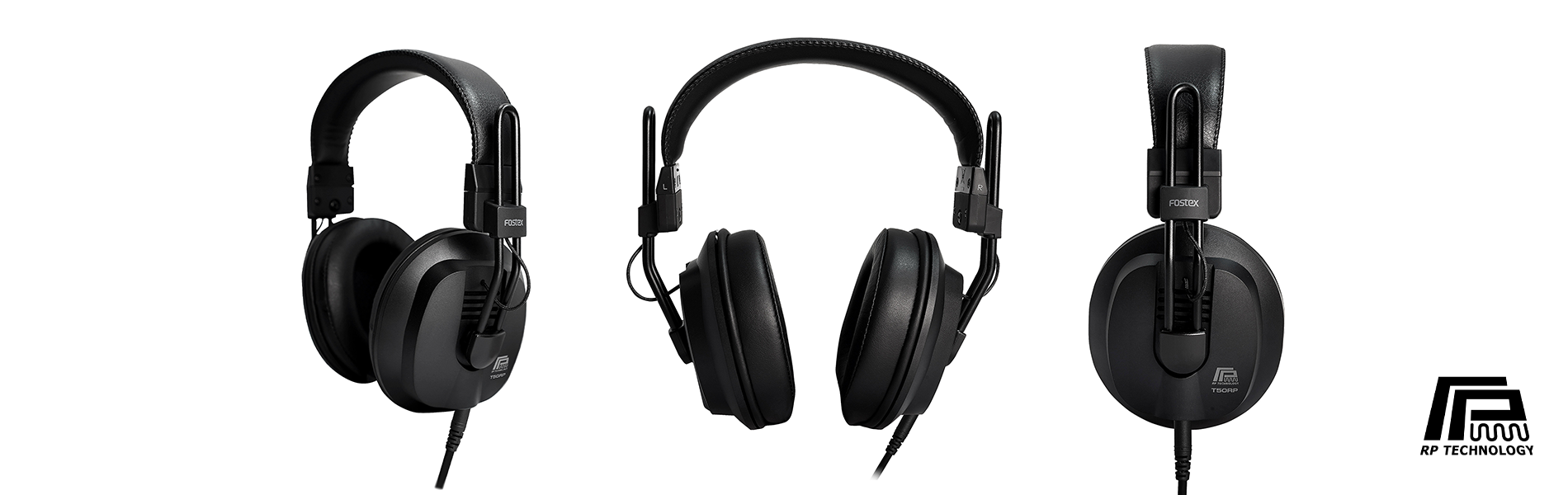 Fostex T50RPmk4 Semi Open-Back Headphones Multiple Views