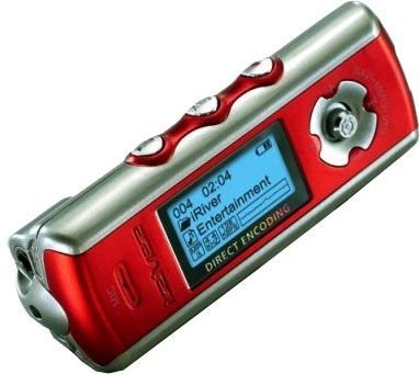 iRiver iFP-790 - Digital player / radio - flash 256 MB - WMA, Ogg, MP3 - metallic red