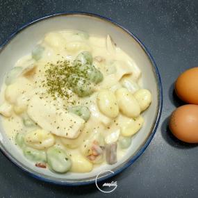 [음식] 수제요리 : 감자 버섯 화이트 뇨끼