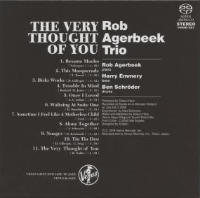 Rob Agerbeek Trio - The Very Thought Of You