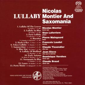 Nicolas Montier and Saxomania - Lullaby